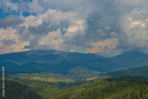Mountains in summer