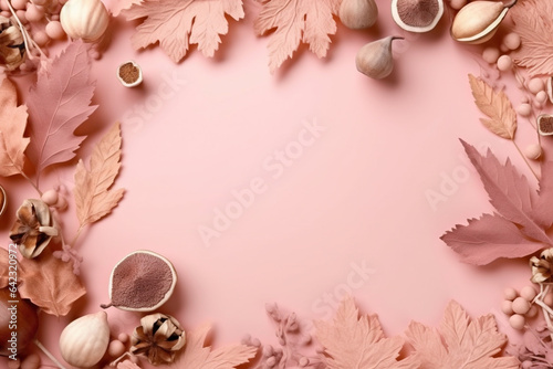 Autumn background banner with copy space © oreans