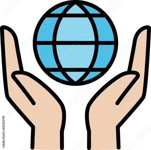 Save the world icon