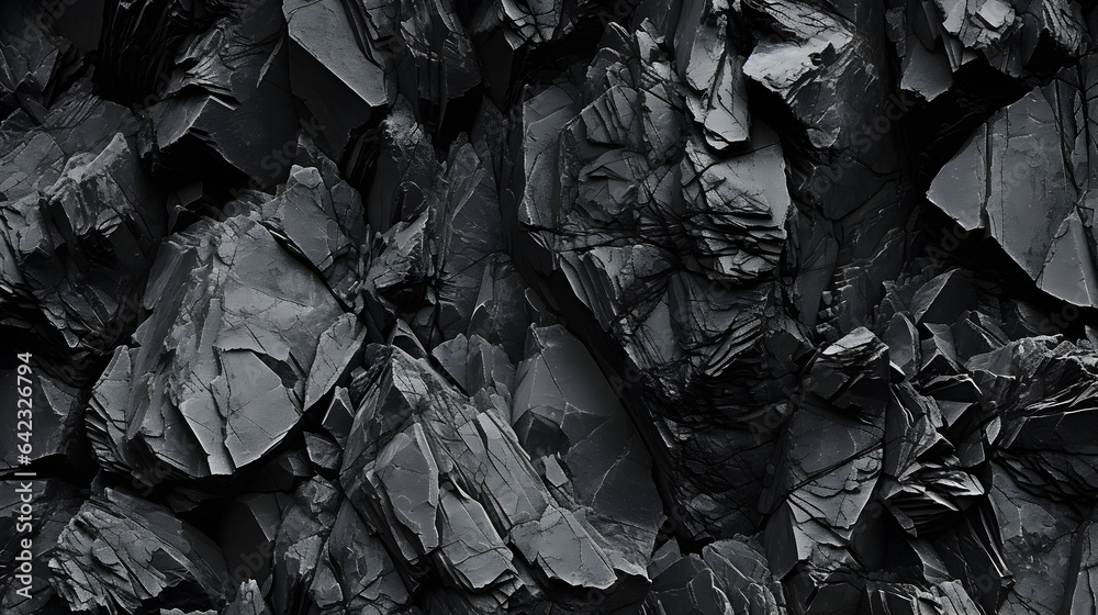 Black White Rock Texture