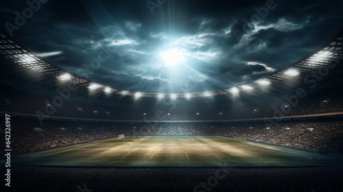 Stadium and spotlight © Aleha