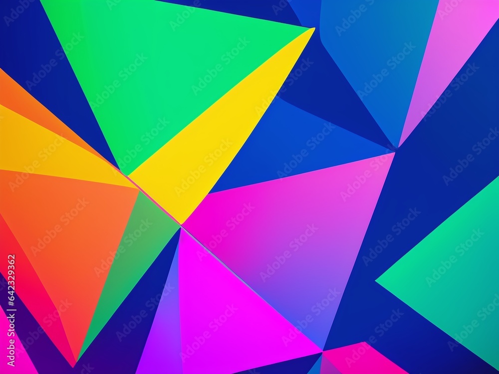 abstract colorful background with triangles abstract colorful background with triangles