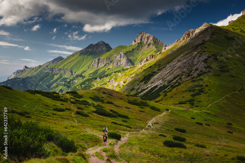 Warm and colorful summer in the High Tatras - sharp peaks, lakes and beautiful views.