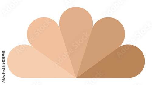 Color palette theme color scheme skin tone, neutral palette powder