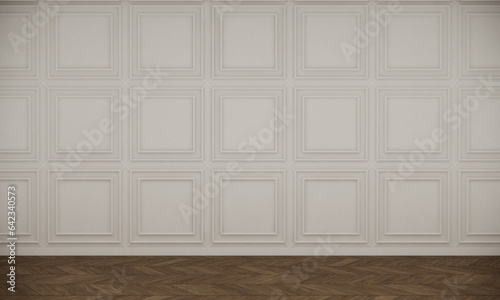 white wall with floor