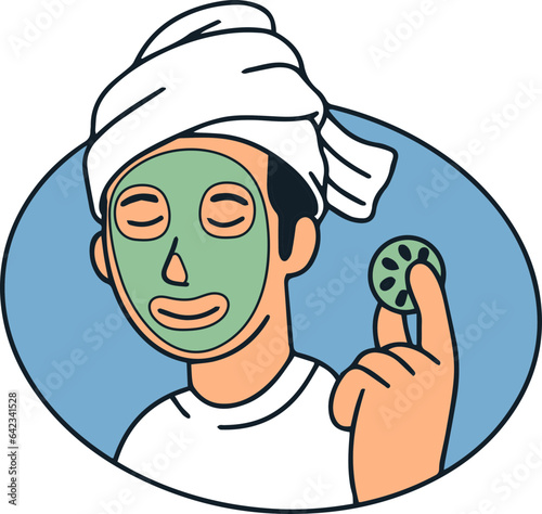 People Using Skincare