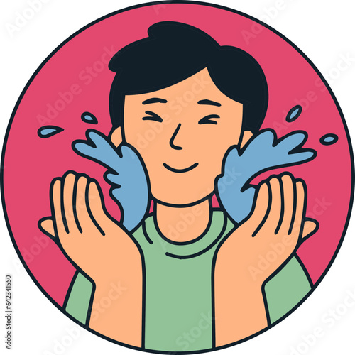 People Using Skincare