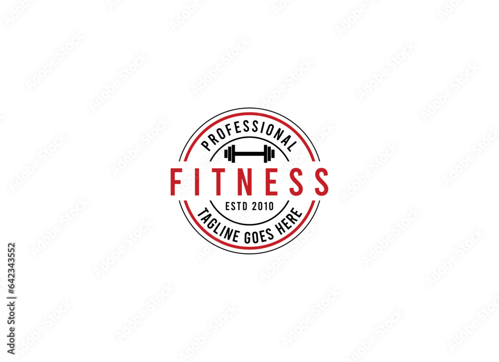 Fitness and gym logo design. Fitness and gym logo design.
