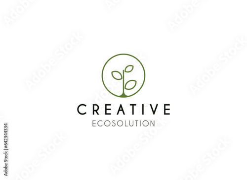 nature logo icon vector design. Healthy eco food, ecology, spa, business, diet , yoga, Environment day vector logo. Editable Design. Fitness, sport web icon.