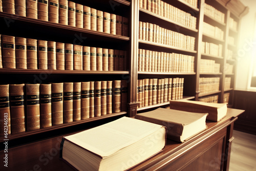 In-depth Legal Research in Law Library