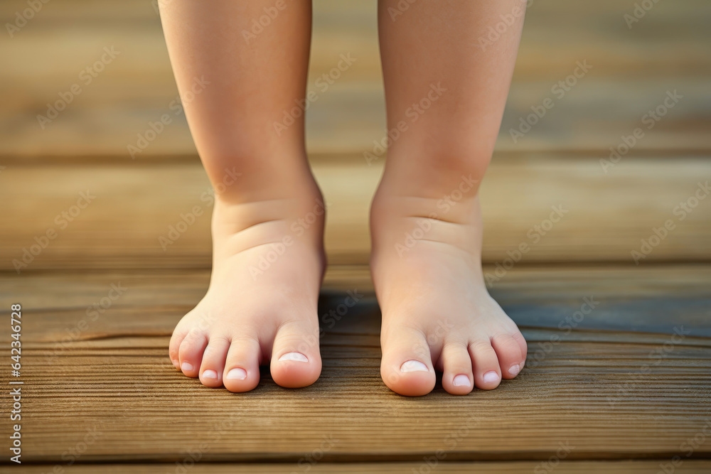 Adorable Infant Toes