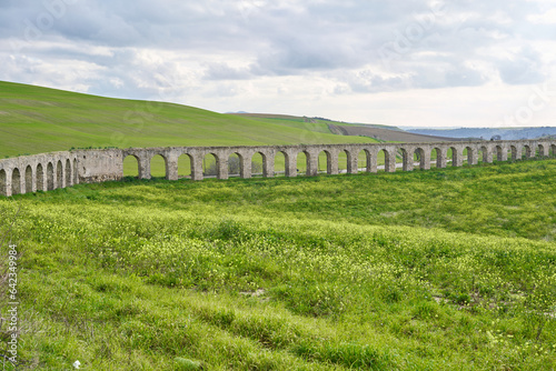 Acquedotto delle Arcatelle, 18th century aqueduct in Tarquinia, Italy