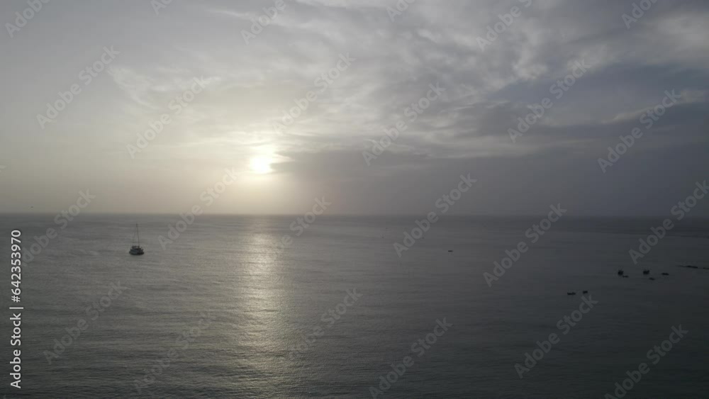 sunset over the sea sunset over the sea