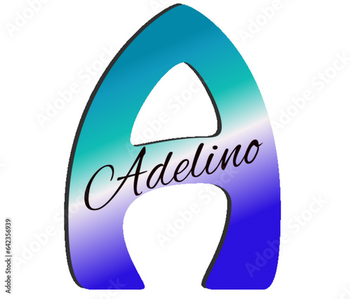 Adelino - ideal for websites, emails, presentations, greetings, banners, cards, books, t-shirt, sweatshirt, prints, mug, Sublimation, Cricut

