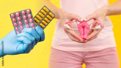 Women health. Uterus and ov...