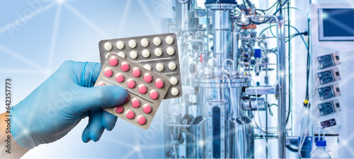 Production of medicament. T...