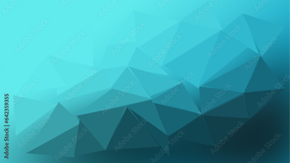 abstract blue polygon background abstract blue polygon background