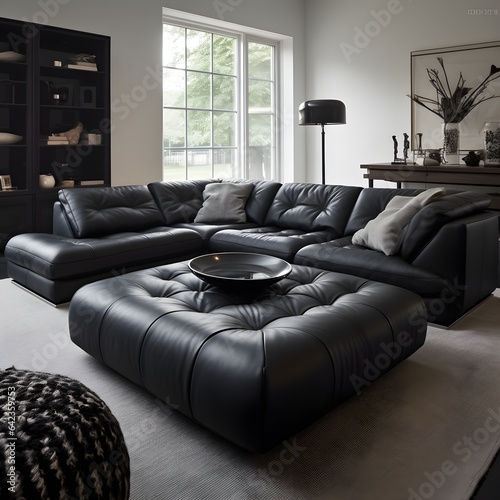 Cozy Corner: Relaxing Modern Living Room with Comfy Sofa