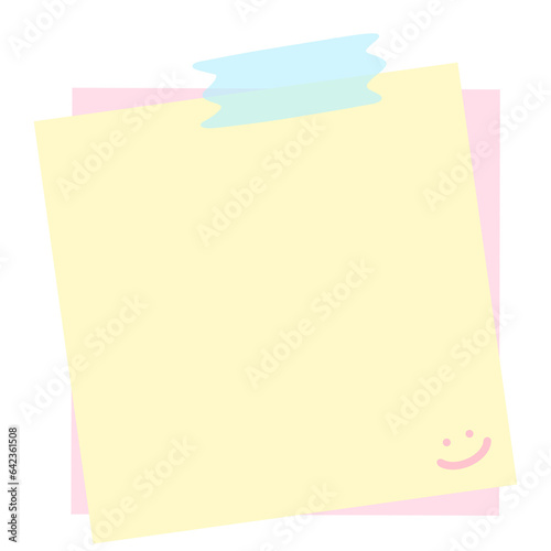 yellow sticky note