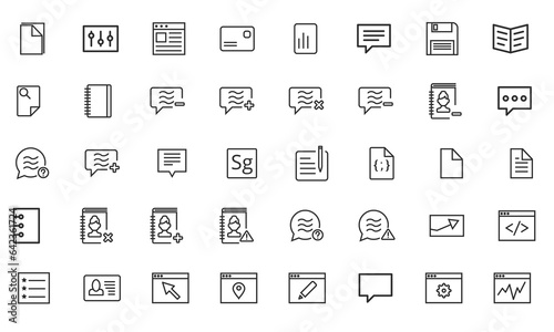 File icons of different designs. Free vector 40 file icon 