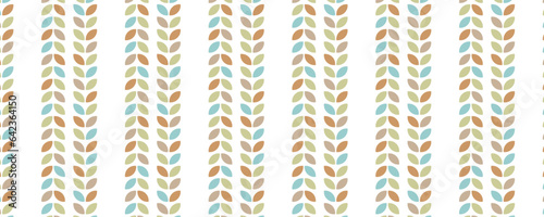 Trendy scandinavian minimalist seamless pattern with creative hand drawn composition. Plant minimalist motifs