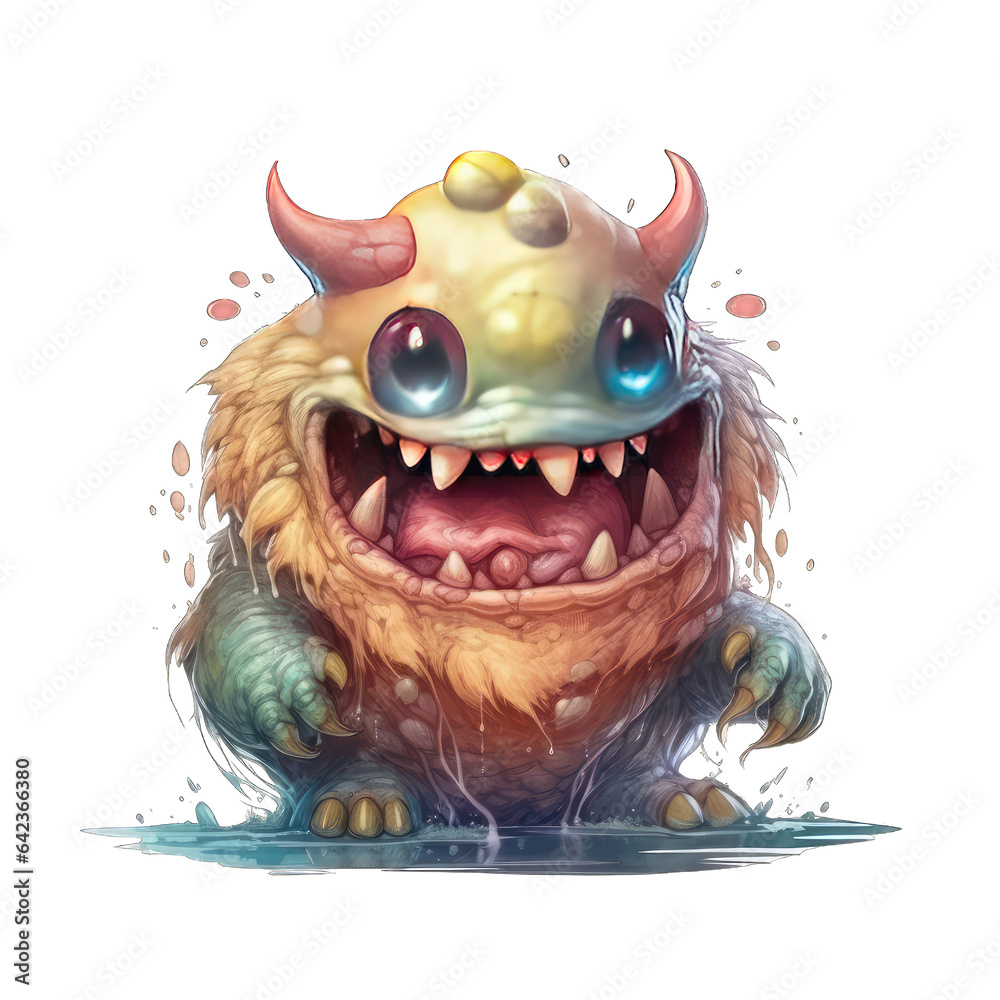Fantasy Monster Friends - Cute Creatures in a Magical Land Fantasy Monster Friends - Cute Creatures in a Magical Land