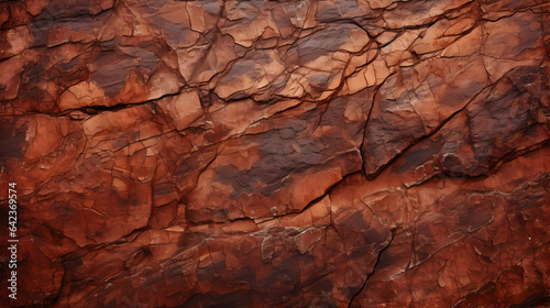Orange brown cracked rock texture