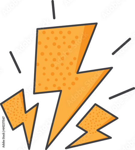 Thunder Vector Art