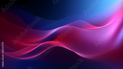 Purple magenta pink abstract background with waves