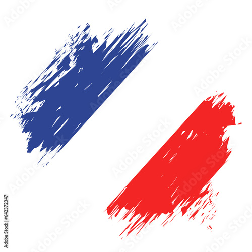 brush flag france transparent background, france brush watercolour flag design template element PNG file france flag photo