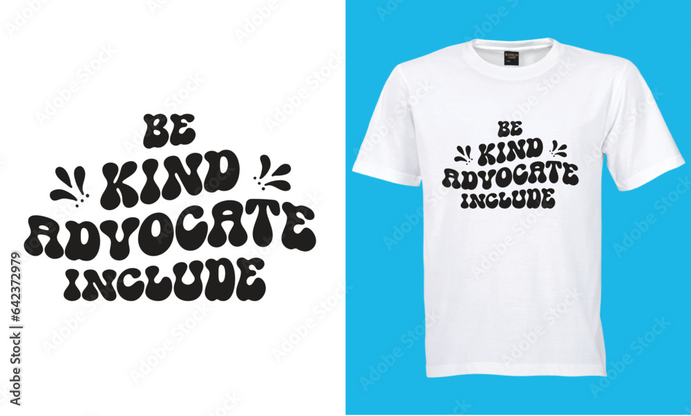
World kindness day t shirt,Be kindness,wavy,typography,retro t shirt design.