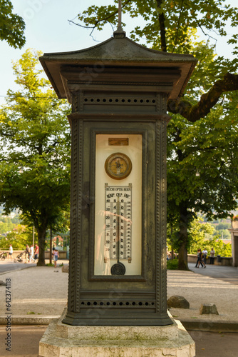 Meteostation in the center of Bern on Switzerland photo