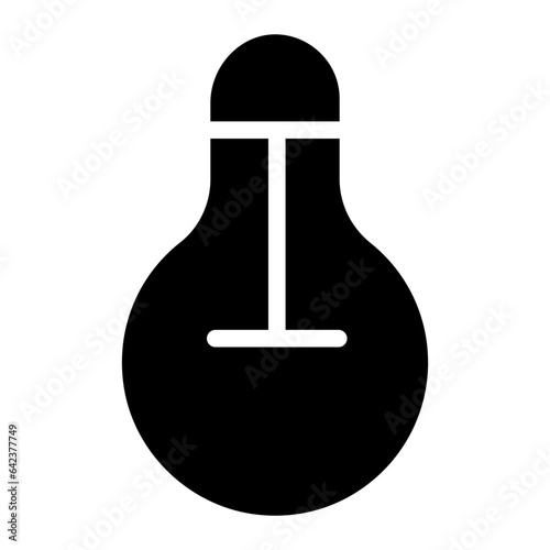 light bulb glyph 