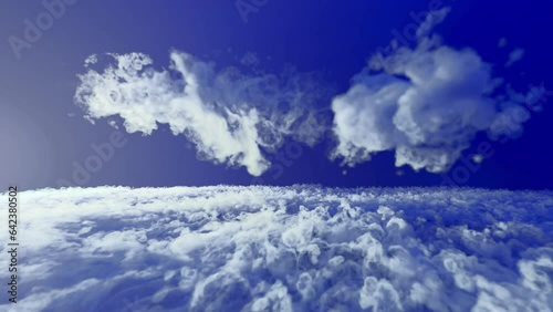 4K Clouds Timelapse Higher Atmosphere Limit