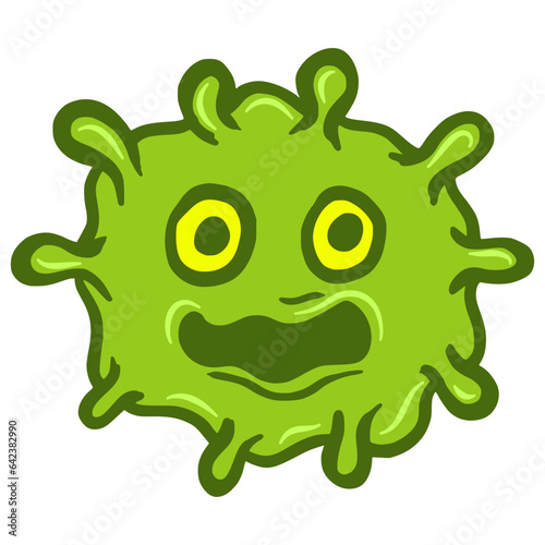 virus snot mascot