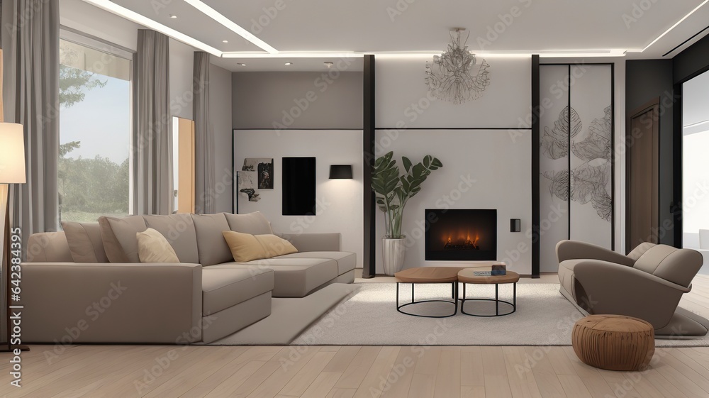 Modern Comfortable Interior Modern Comfortable Interior