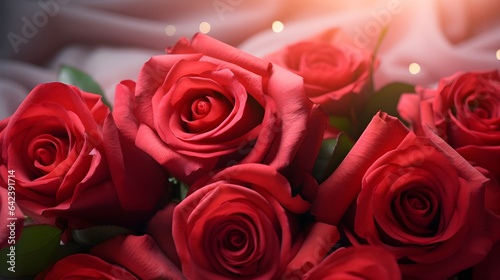 Romantische Rosen  Die Blumen der Liebe