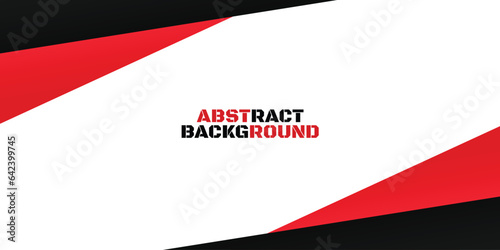 Red and black Abstract background banner or poster design photo