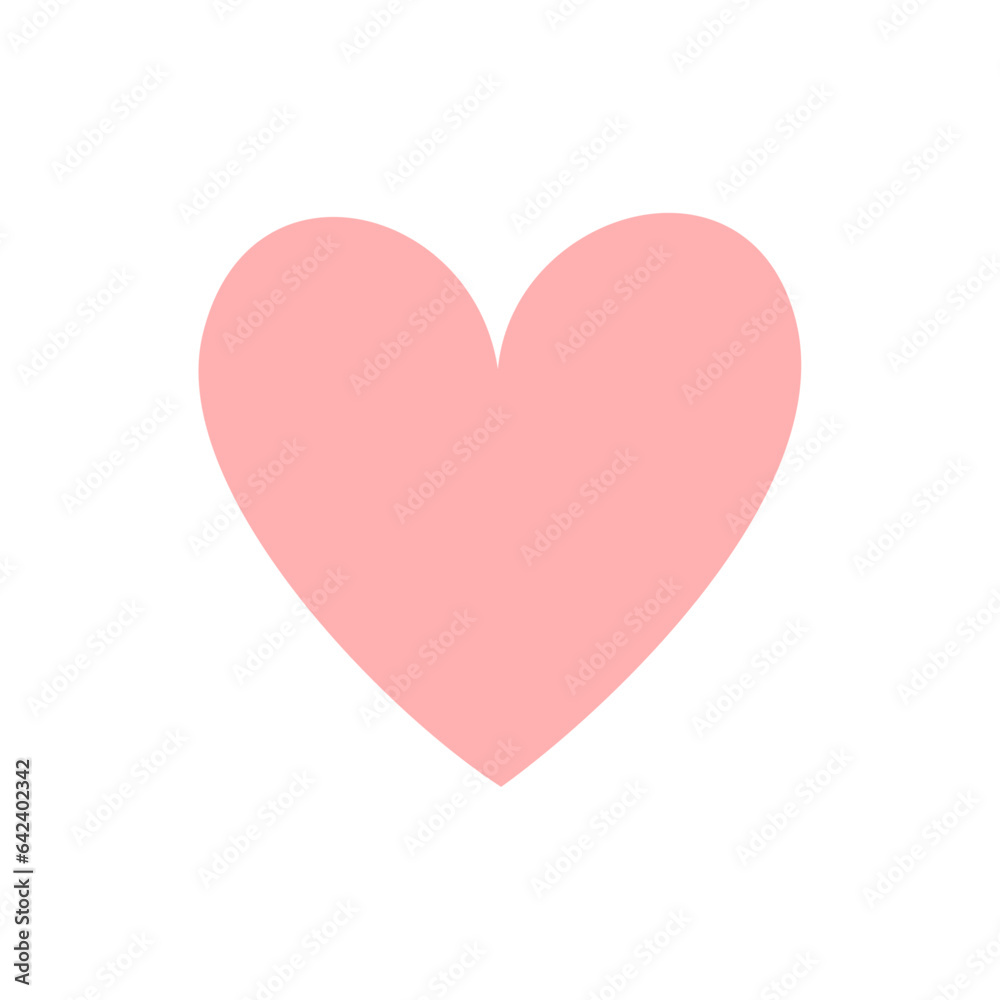 Vector hearts shapes isolated design