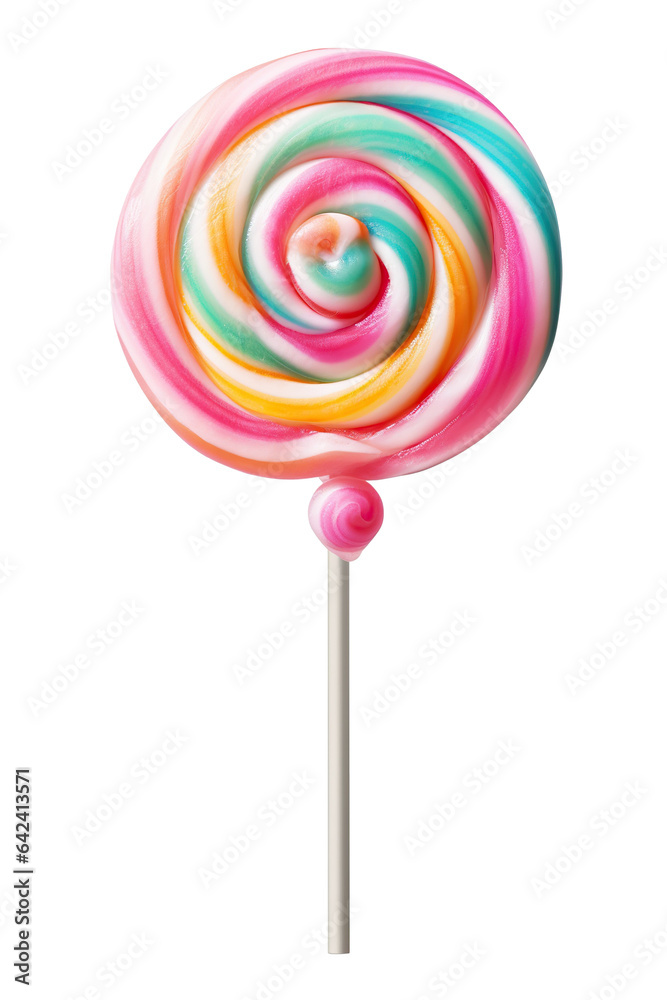 custom made wallpaper toronto digitalperfectly detailed pastel lollipop photorealism, isolated on white background PNG