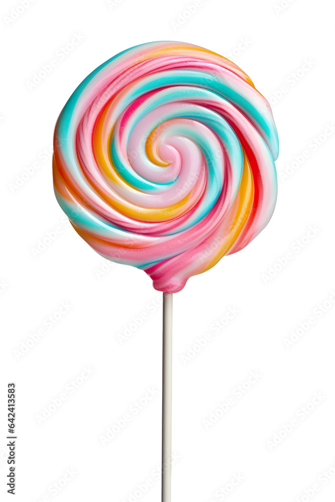 perfectly detailed pastel lollipop photorealism, isolated on white background PNG perfectly detailed pastel lollipop photorealism, isolated on white background PNG