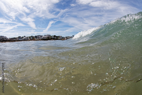 Plage de la contesse à saint quay portrieux - cotes d'armor photo