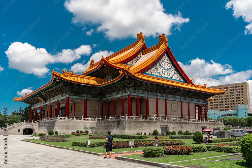 Obraz premium Chiang Kai Shek Memorial Hall at Tapei