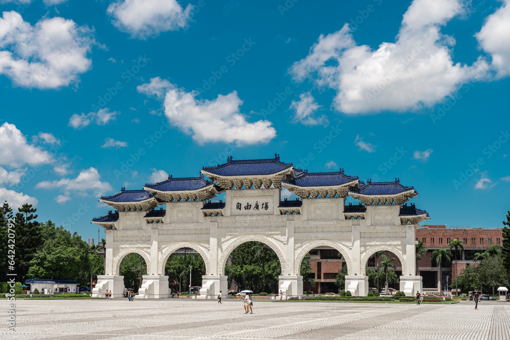 The main gate of National Chiang Kai Shek Memorial Hall