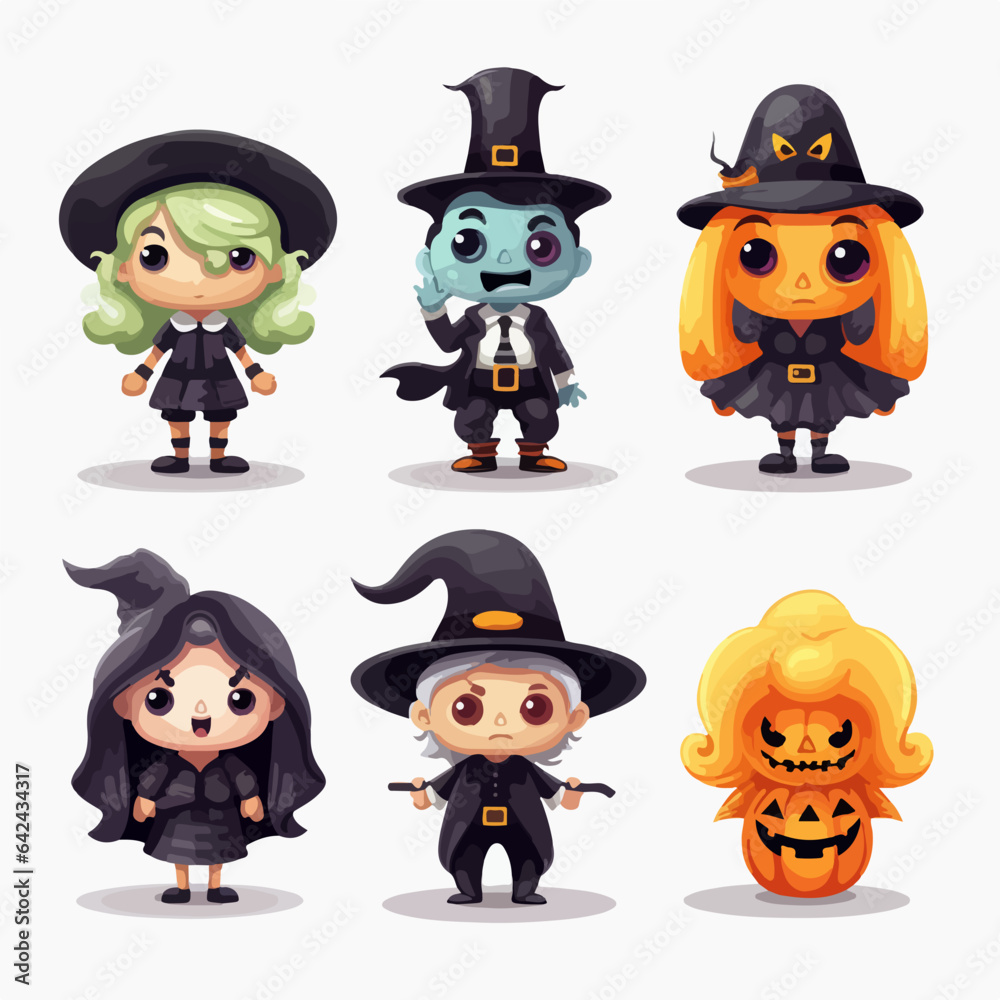 Illustrative horrors: Halloween collection. AI Generation. Illustrative horrors: Halloween collection. AI Generation.