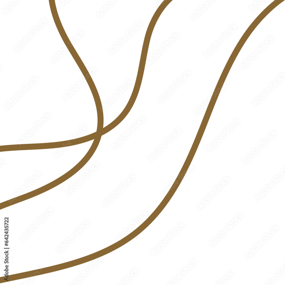 Abstract Boho Line Corner Abstract Boho Line Corner