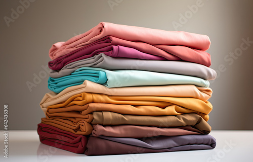Shirts folded together