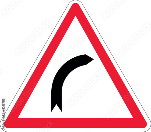 Signalisation de Virage à Droite - Code de la Route Français