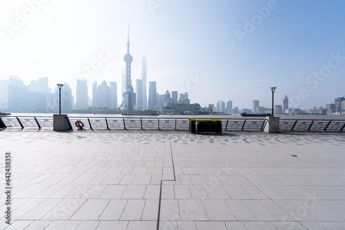 Canvas Print shanghai city skyline
