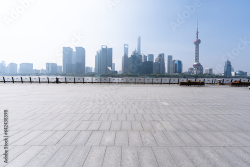 Photography shanghai city skyline